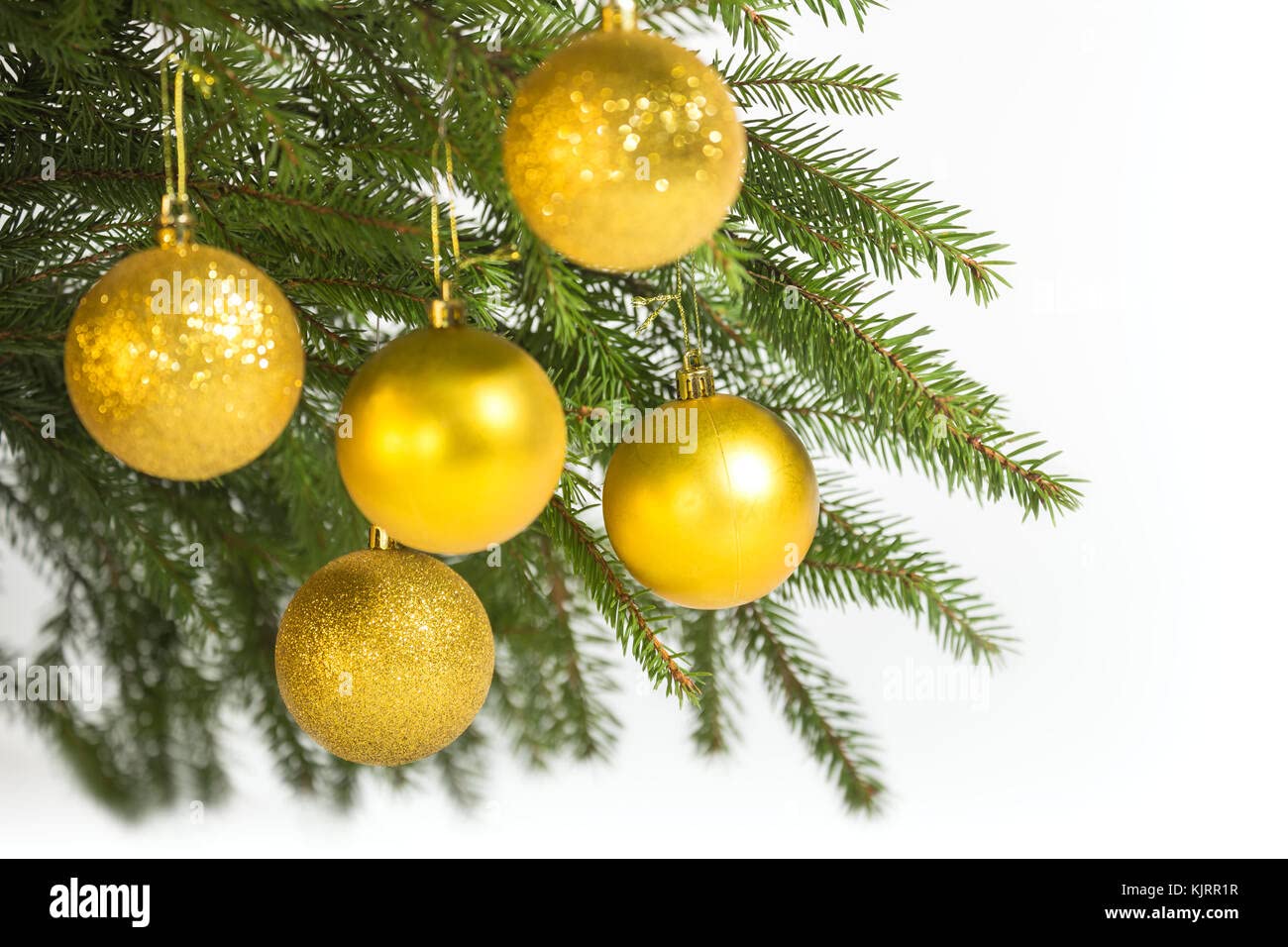 Excel Impex Insej Small Xmas Golden Balls Prop for Decorating Christmas Tree and Hanging on Walls, Doors Set of 12 Pieces 1.5inch 1
