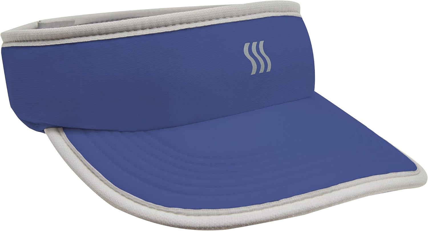 SAAKA Lightweight Visor for Men. Best for Running, Golf, Tennis & All Sports. Ultra Light & Adjustable.