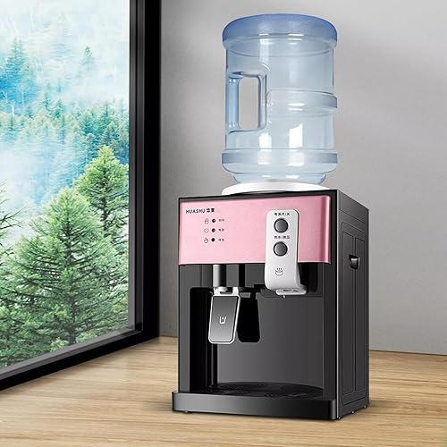 Miniatura 8 de Dispensador de enfriador de agua de escritorio de 5 galones, dispensador de agua calientefría, enfriador de agua de carga superior con función