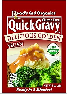 Roads End Organics Delicious Golden Organic Gravy Mix - Vegetarian Gravy...