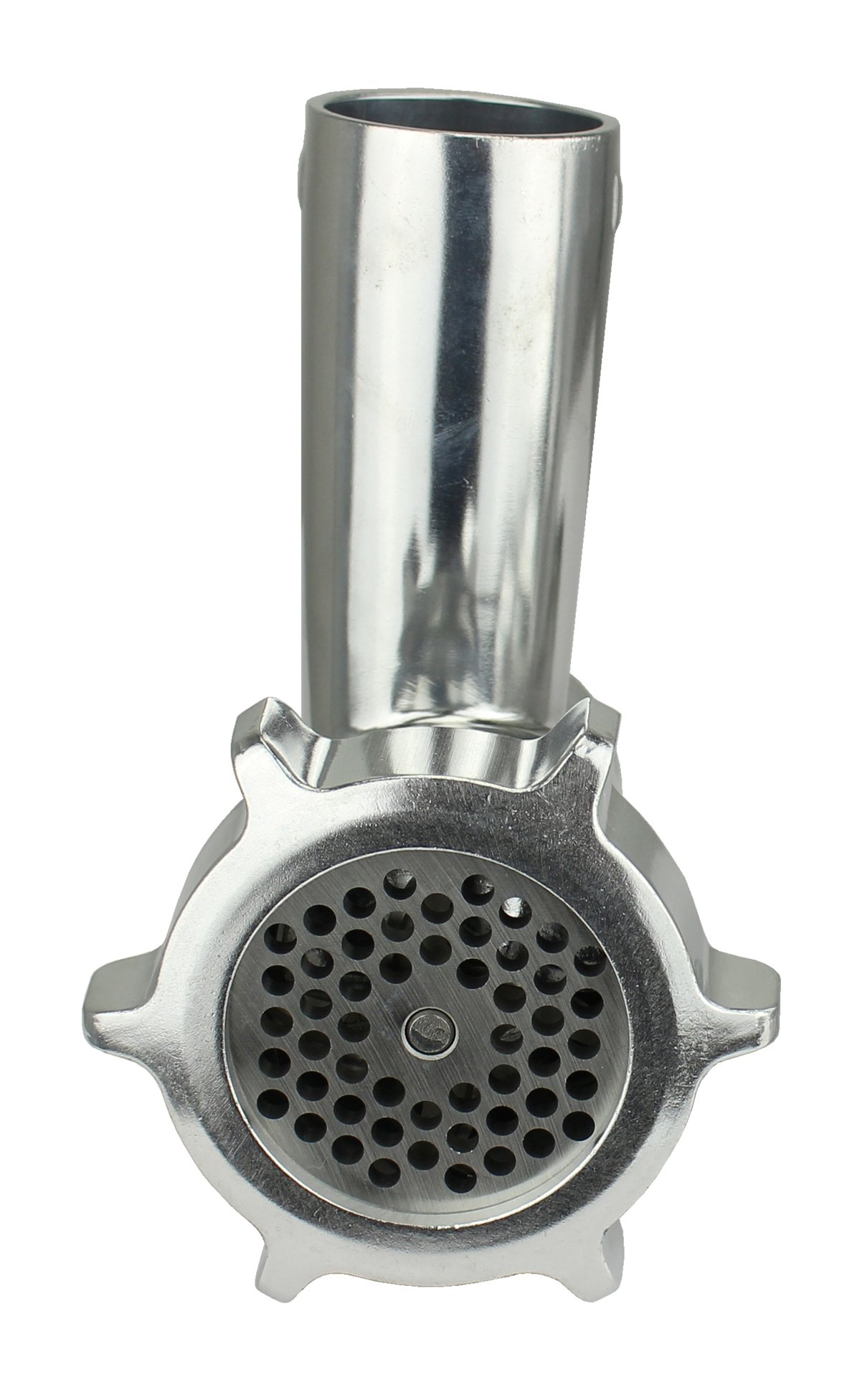 Alpina Switzerland Heavy Duty Meat Grinder 1200 Watts Locking Power Stainless Steel # 8 Grinding Head, 5mm And 8mm Cutting Plates, Sausage Maker and Reverse Function, 110 Volt for USA