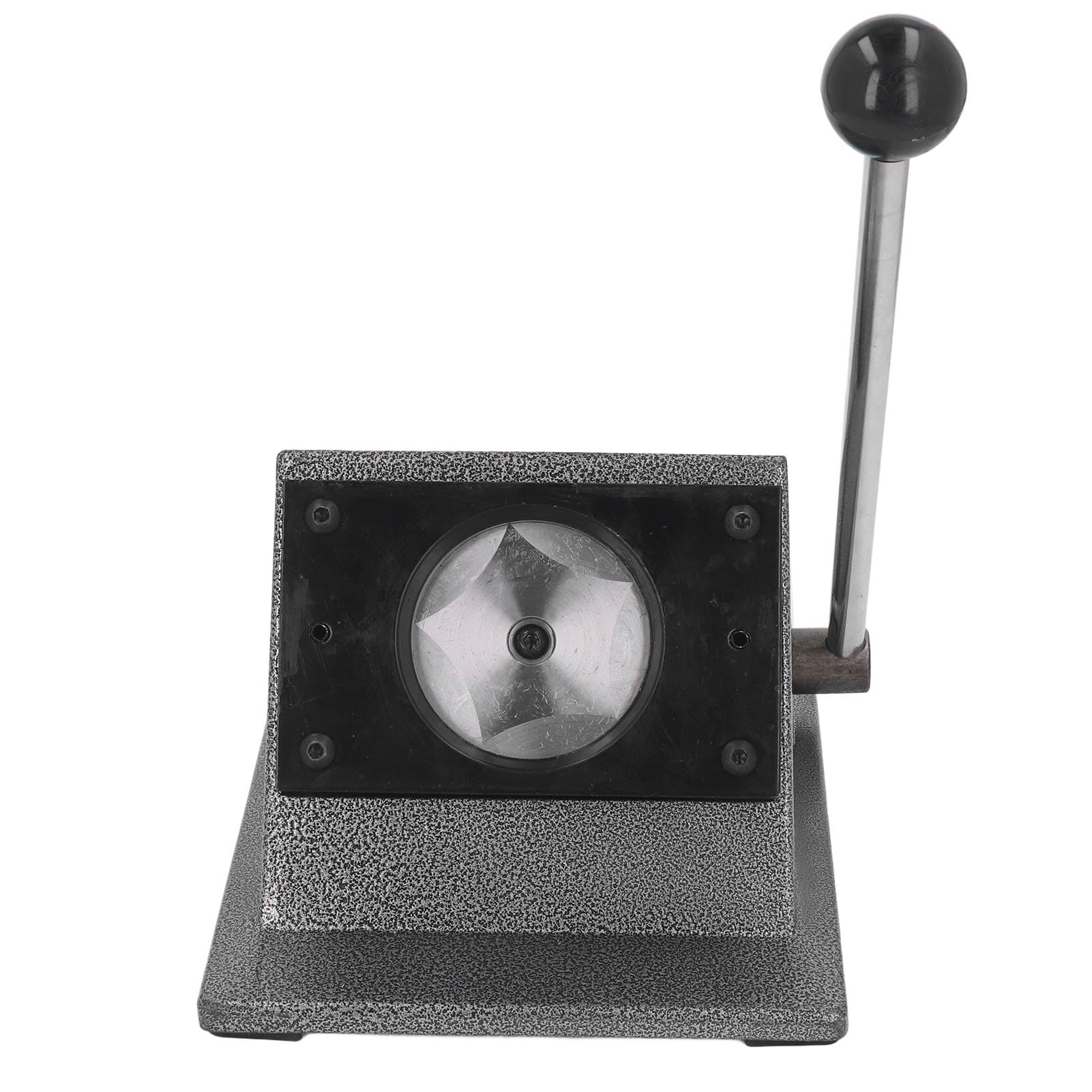 Cocoarm Fustella Badge JM1111 Acciaio 0 | 8mm。Taglio preciso senza sbavature, leva lunga ergonomica, per carta pelle PVC