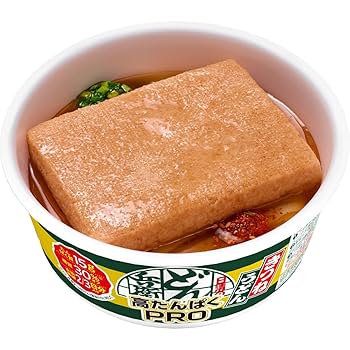 Amazon.co.jp: どん兵衛 PRO きつねうどん[東] 高たんぱく&低糖