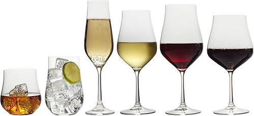 Miniatura 8 de Mikasa Grace - Juego de 4 vasos Highball, 18 onzas, transparente