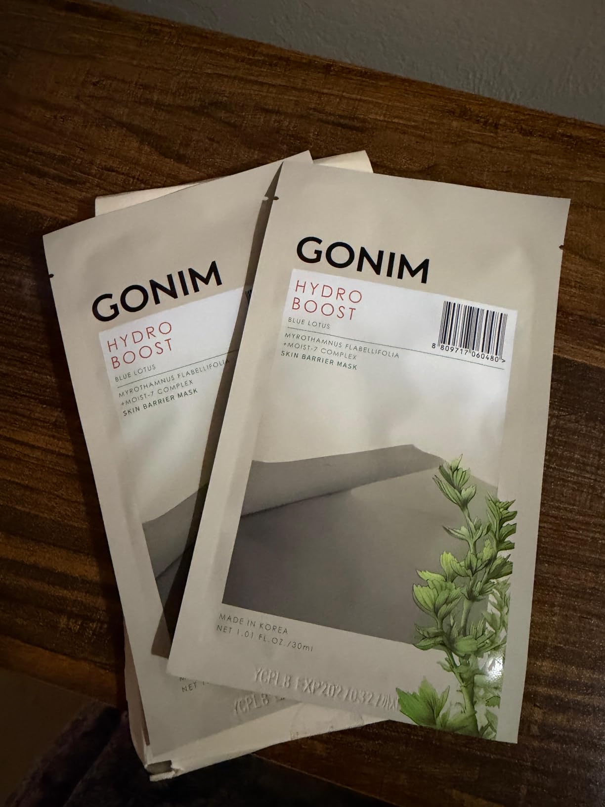 GONIM Face Mask Korean Skin Care with Hyaluronic Acid Serum, Vitamin C, Collagen Activation-Hydrating Face Masks Skincare, Anti Aging & Moisturizing Sheet Mask for All Skin Korean Face Mask 30mlx15pcs 1 oz