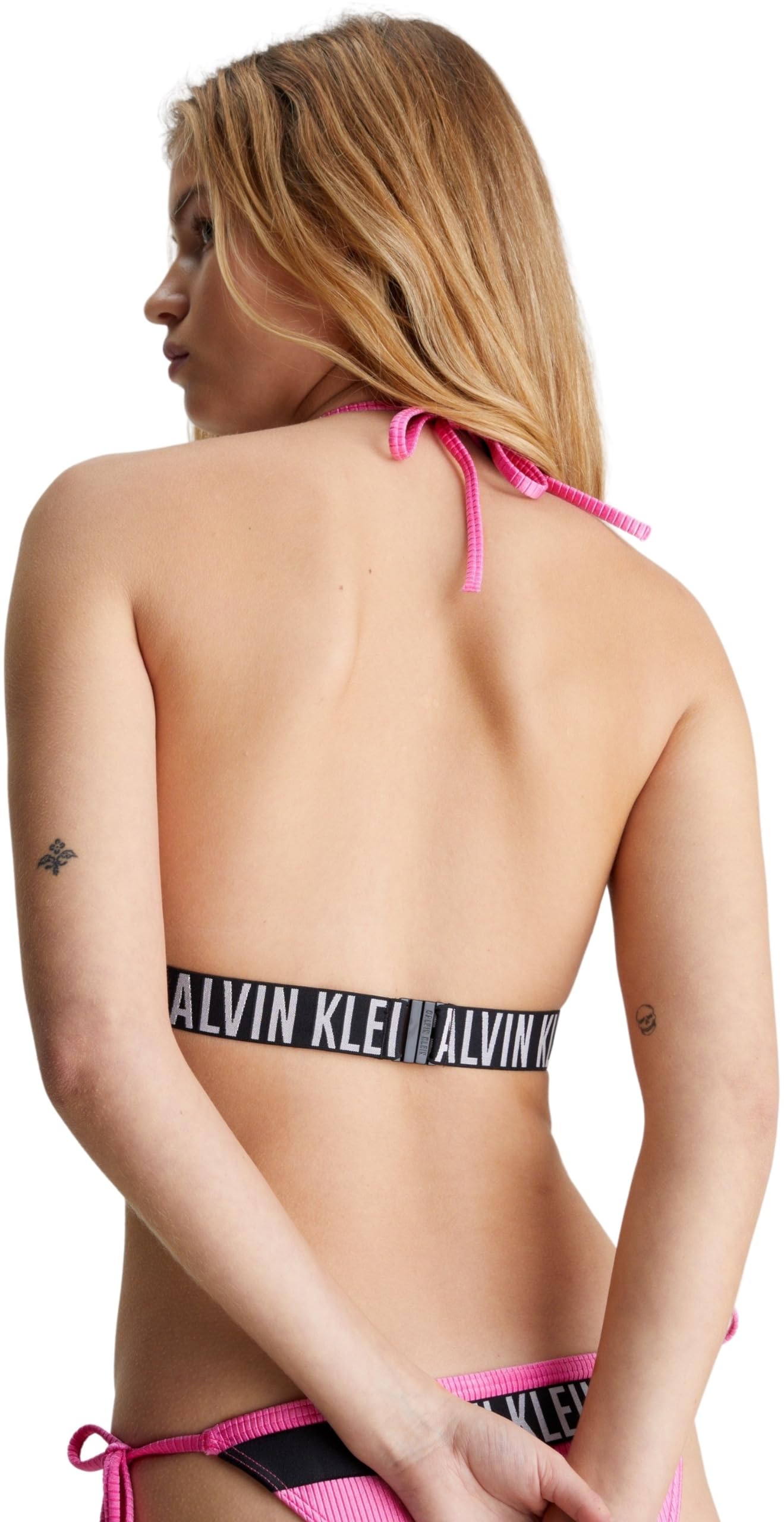Calvin Klein Top Bikini Donna Triangel a Costine