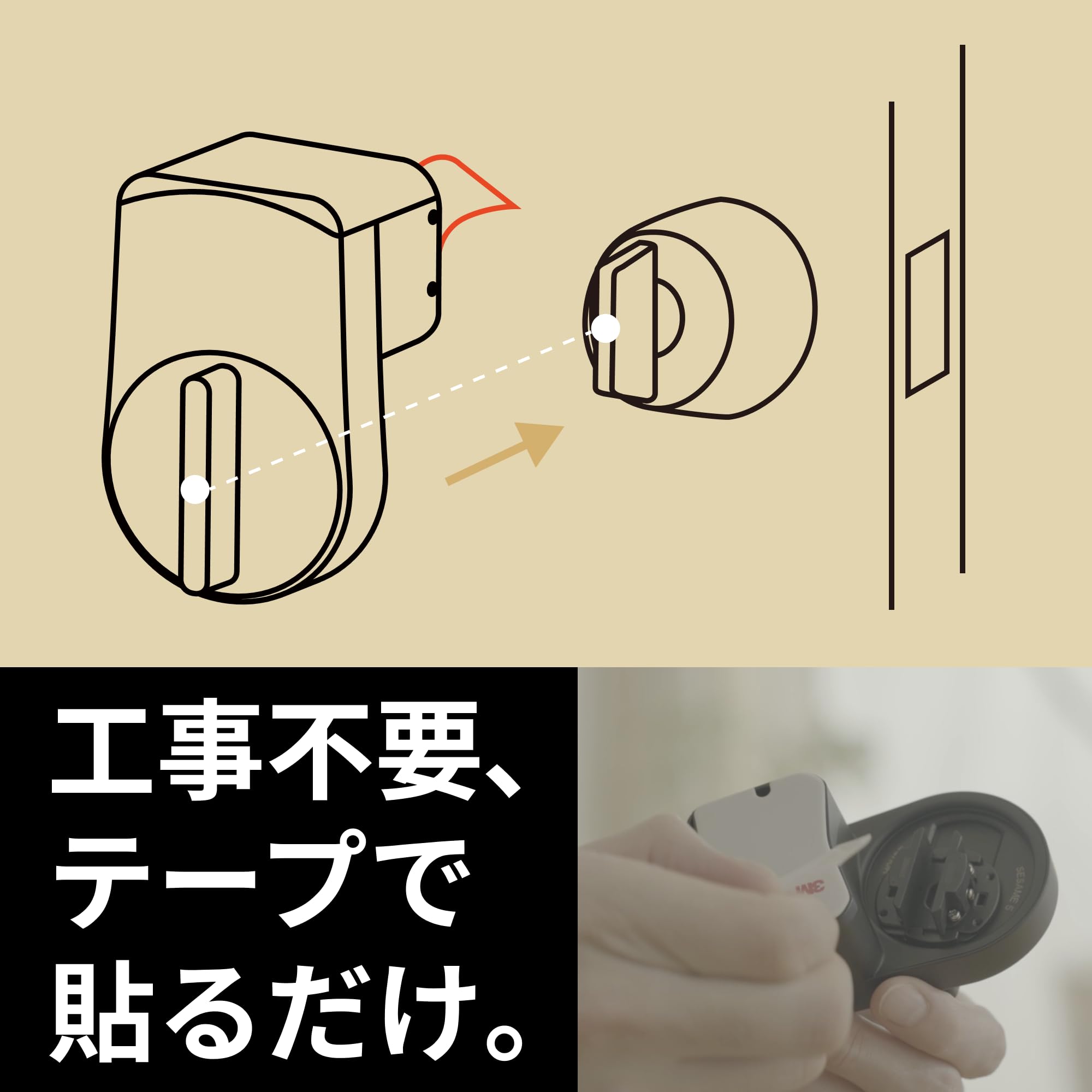 【ほぼ新品】2個セット　セサミ5 スマートロック　CANDY HOUSE Amazon.co.jp: キャンディハウス(Candy House) セサミ5 スマートロック