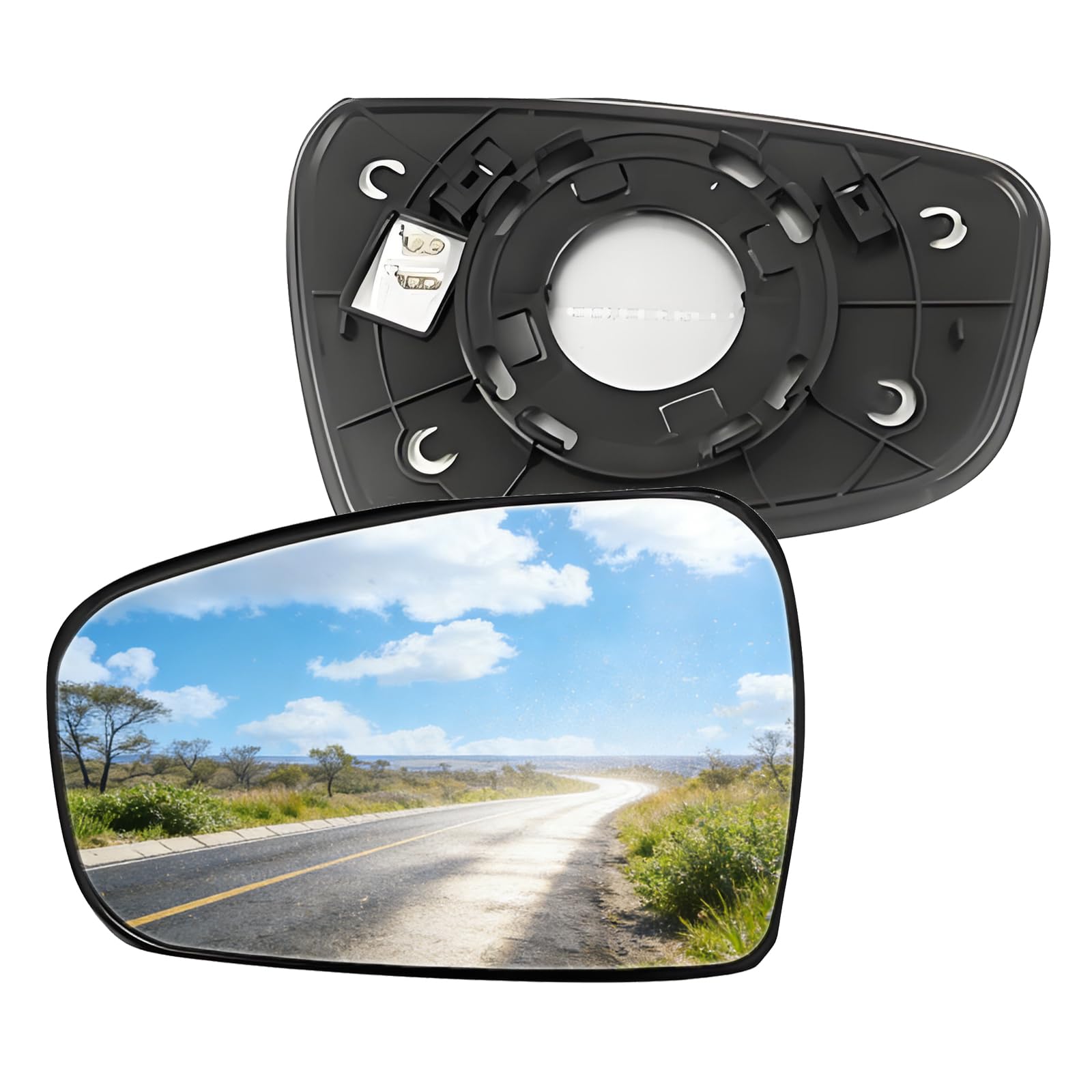 KIASMO Mirror IV 2018 限定1/14 サイン 皿 Amazon.com: Driver Side Mirror Replacement Glass for Kia Forte
