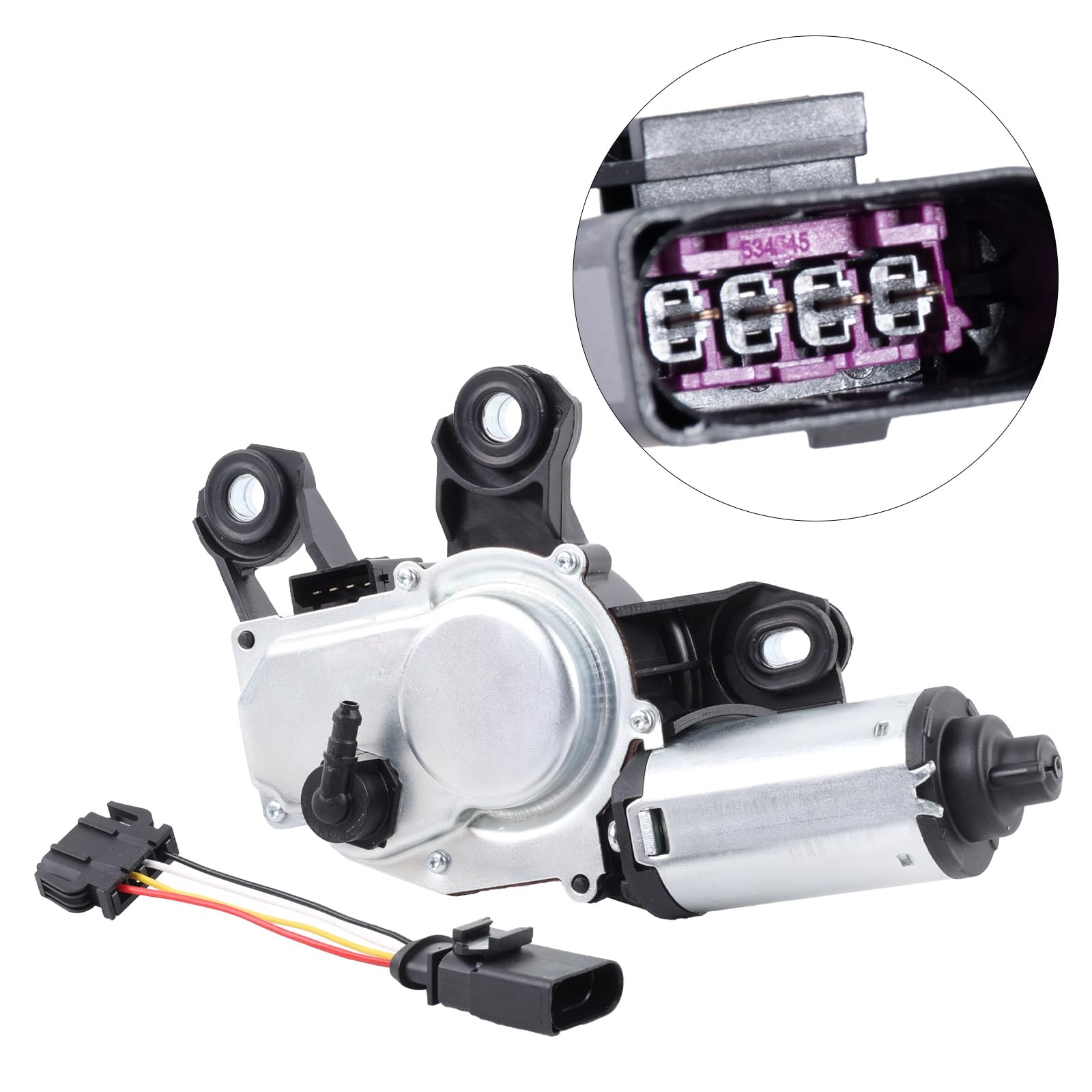 4G9955711A Motor del limpiaparabrisas trasero Motor del limpiaparabrisas Motor del limpiaparabrisas trasero Reemplazo para A1 A6 Q3 8UB 8UG 4G9955711C 8U0955711A