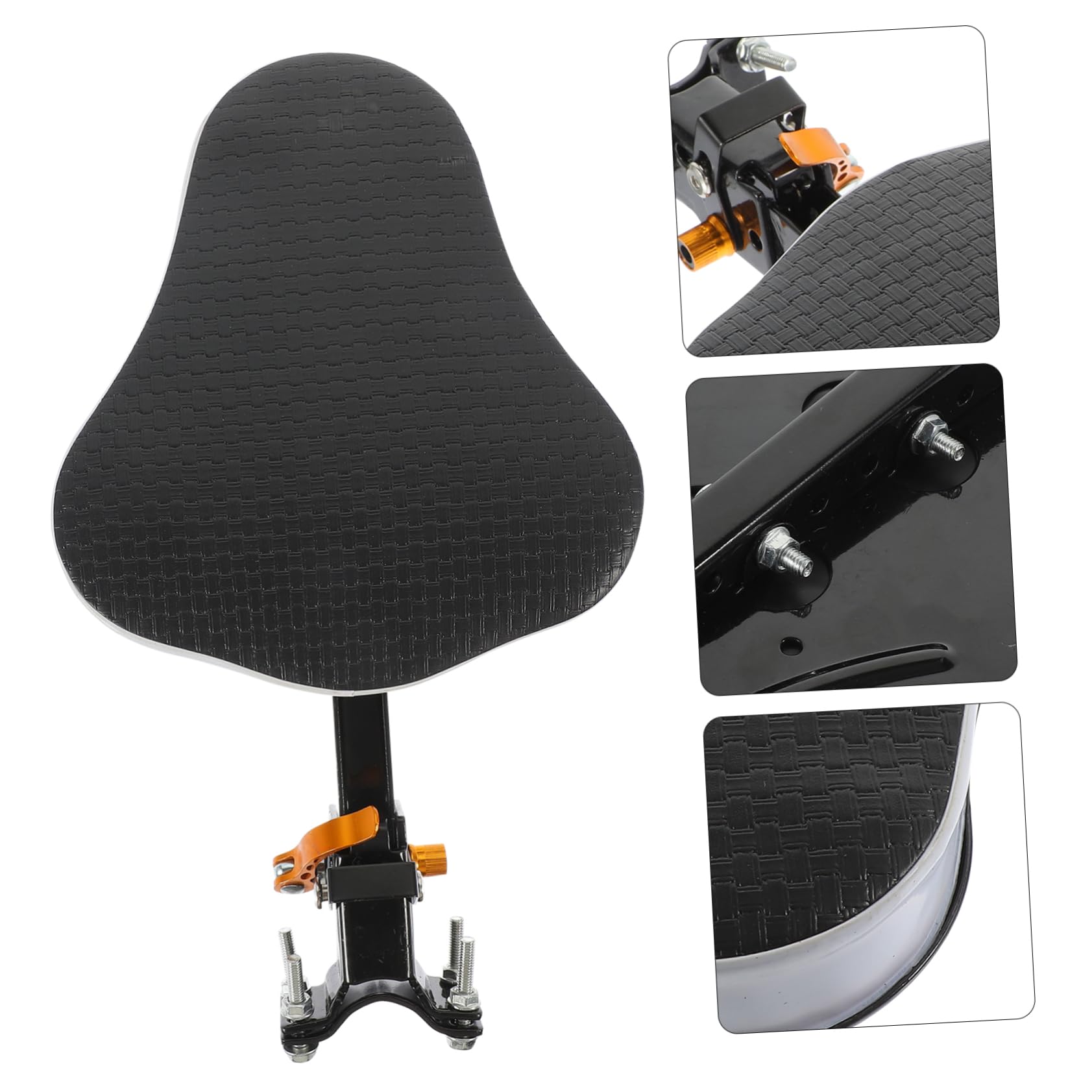 INOOMP Asiento Infantil De Seguridad para Este Asiento De Bicicleta para Pequeños Asiento Delantero De Bicicleta Plegable Asiento De Bicicleta para Ciclismo Asiento para Pequeños