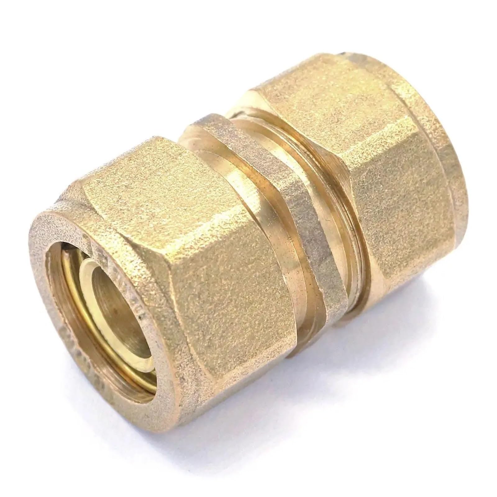 Accesorio de tubería compresión latón recto PEX-AL-PEX 26 x 32 mm diámetro interior exterior for calefacción por suelo radiante PAJPXPCD