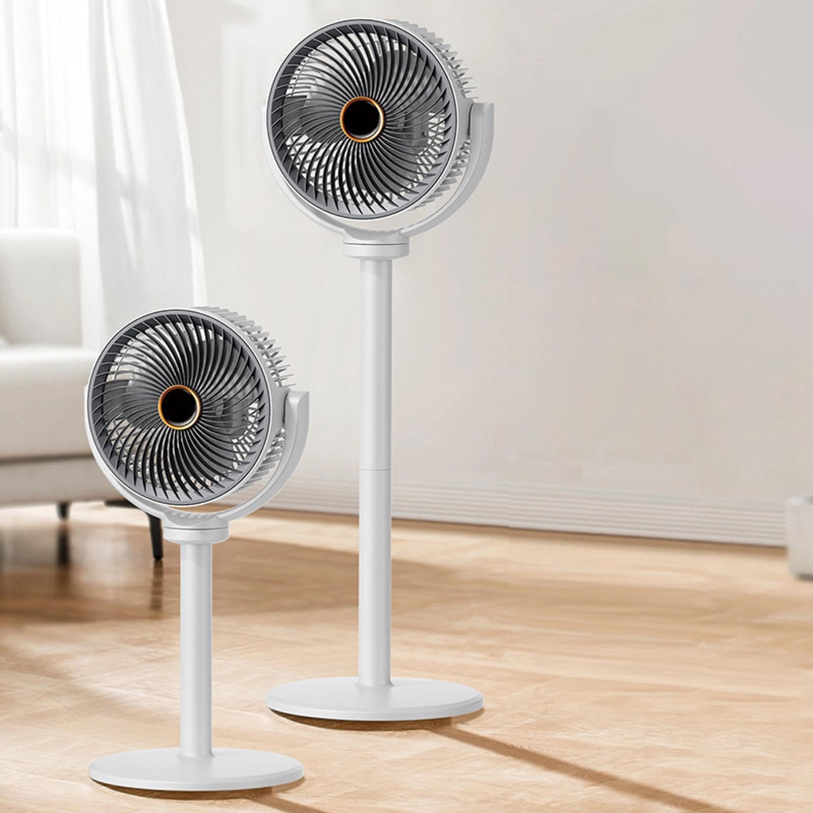 Ventilador de Pie Recargable Potente Silencioso Portátil