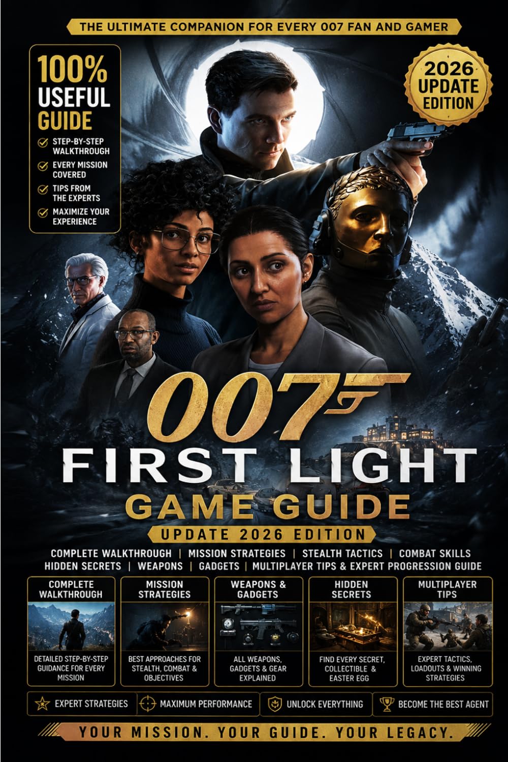 007 FIRST LIGHT GAME GUIDE UPDATE 2026 EDITION: Complete Walkthrough, Mission Strategies, Stealth Tactics, Combat Skills, Hidden Secrets, Weapons, Gadgets, Multiplayer Tips & Expert Progression Guide