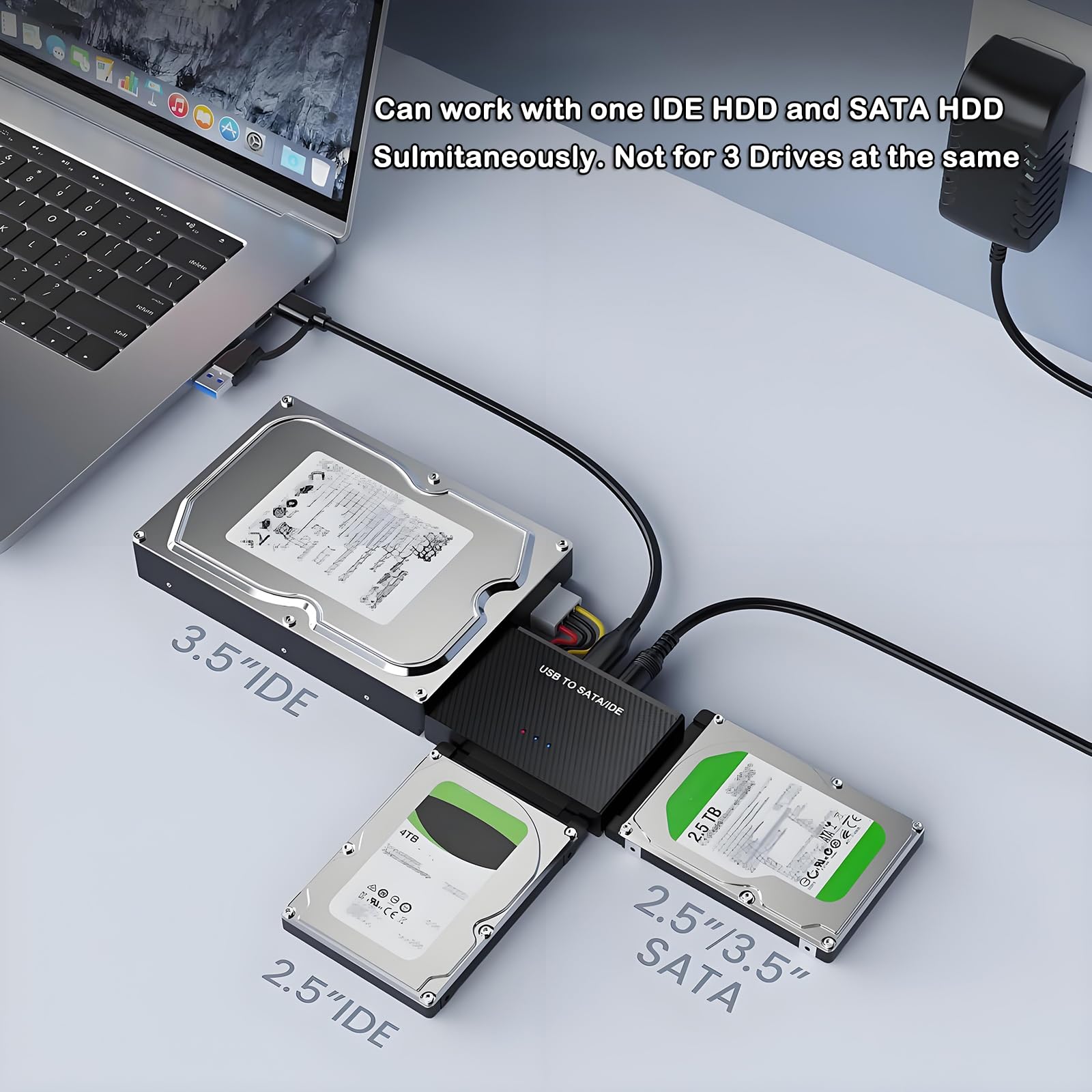 Zewnętrzna obudowa dysku twardego do 2,5-calowego dysku twardego SATA SSD HDD USB 3.0 do SATA III 7 mm 9,5 mm kompatybilna z WD Seagate Toshiba Samsung Hitachi PS4 Xbox (obudowa E39)