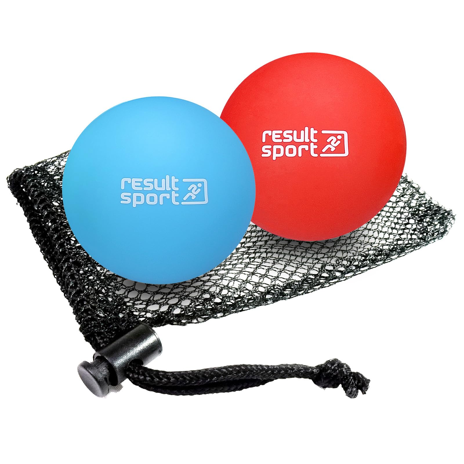 ResultSport Lacrosse Massage Ball, Trigger Point Deep Tissue Massage, Plantar Fasciitis, Rehab Recovery, Stress Reflexology