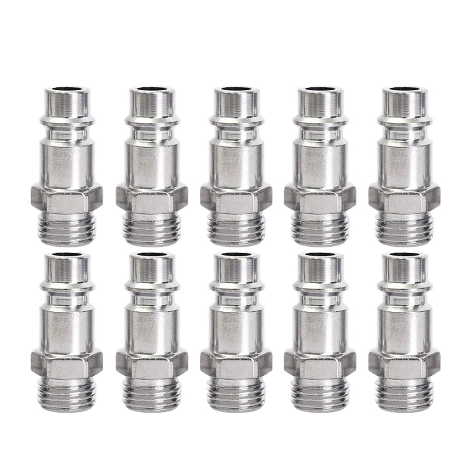 Xiaoshitou 10Pcs G1/4 External Thread Air Compressor Hose Pneumatic Connector ﻿