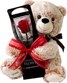 ご予約済✦2点セット✦謹賀新年＆くまちゃんのクリスマス…ブリザーブドアレンジ Amazon｜プリザーブドフラワー プリザードフラワー クマさんと