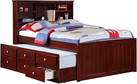 Full captains bed with trundle Clearance