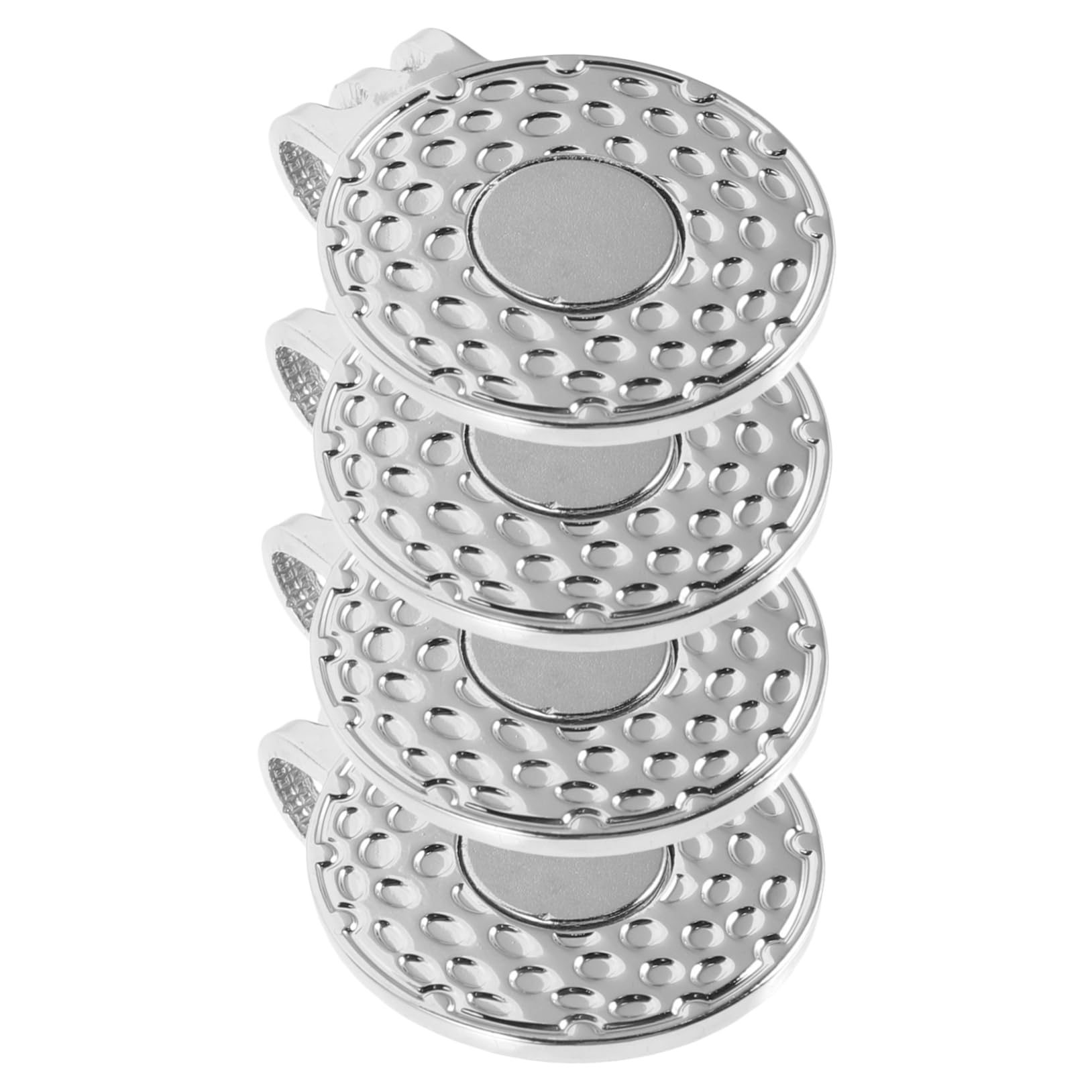 Abaodam Teiliges Golfschläger Ballmarker Clip Langlebige Hut Und Gürtelmarkierer Magnetische Golfzubehör Für Präzise Spielmarkierungen Für Golfliebhaber Und