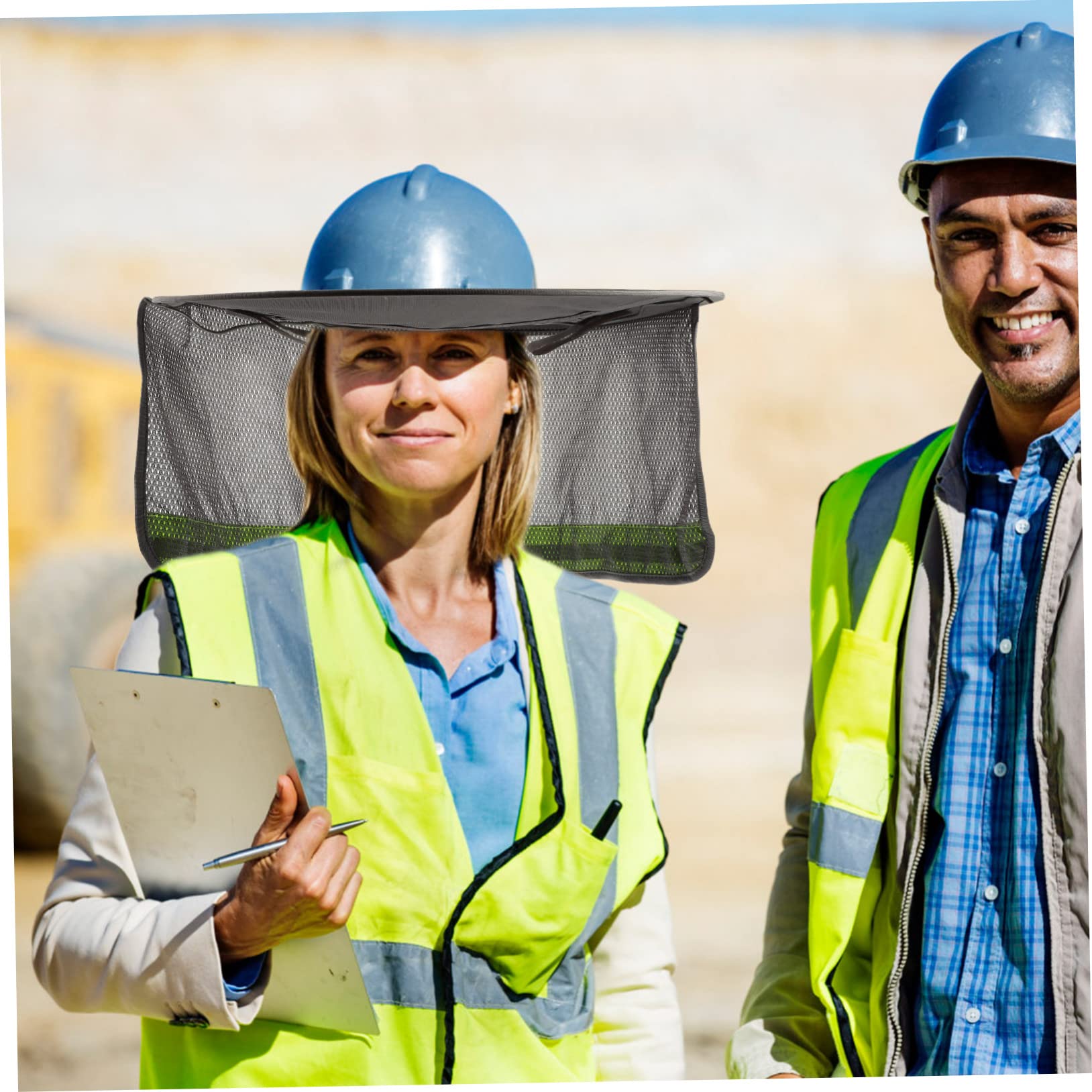 CHAPEAU DE SÉCURITÉ Extérieur Avec Bande Réfléchissante Haute