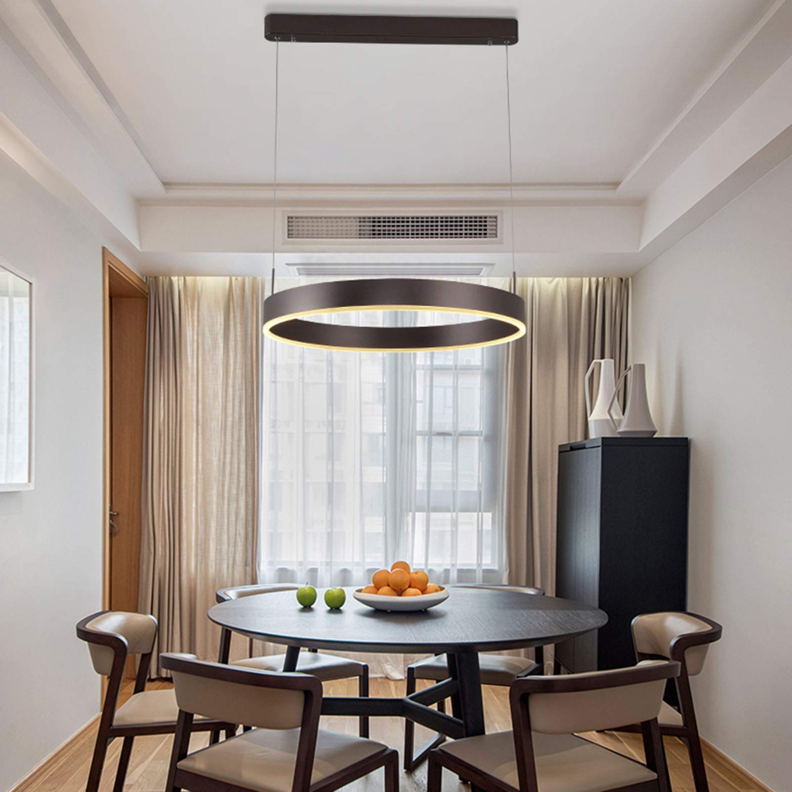Moderner LED Kronleuchter Mit Saugnäpfen - 8/12/18 Köpfe, Warm/weiß Licht, Höhenverstellbar Für Wohnzimmer