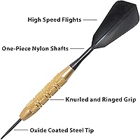 Vista 3 de Fat Cat Highlander - Dardos con punta de acero, 0.81 oz