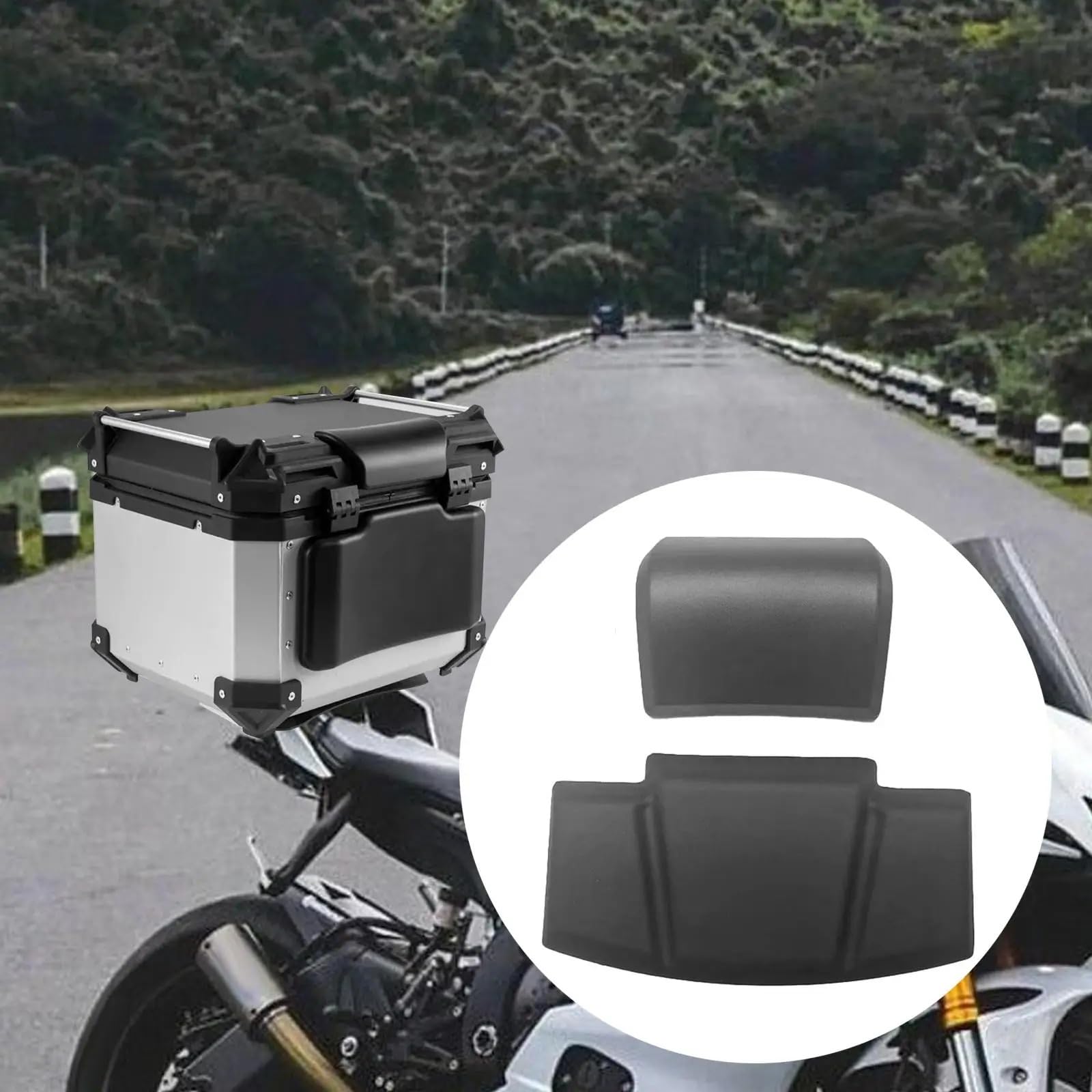 Pasażer Akcesoria motocyklowe Podkładka oparcia pasażera Wygodna