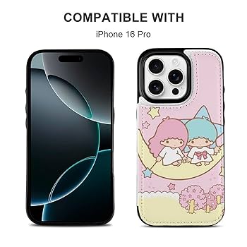 Amazon.co.jp: iPhone 16 Pro ケース 手帳型 リトルツイン