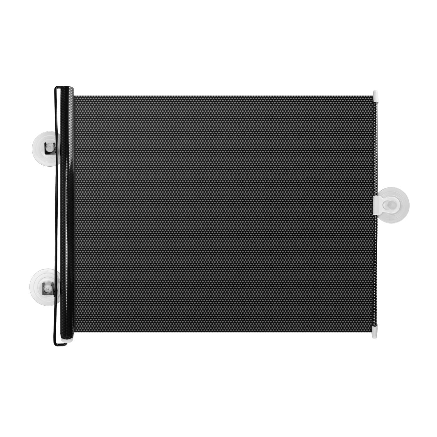 ZIJANG Cortina Enrollable Ventana, 125 x 38cm Estores Enrollables Sin Taladrar, Blackout Curtains con 3 Ventosas, Estores Enrollables Translucidos para Salón, Cocina, Oficina, Coche