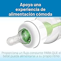Vista 6 de Dr. Brown's Natural Flow Anti-Colic Options+ Biberón estrecho con diseño Dream Adventure, 8 oz/250 mL, con tetinas de flujo lento Nivel 1, 0m+