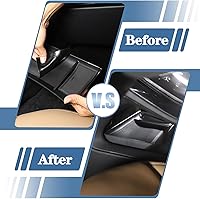 Vista 5 de HAPPYHORSE Bandeja de almacenamiento central automotriz compatible con Range Rover Sport 2023 + caja de almacenamiento inferior para consola