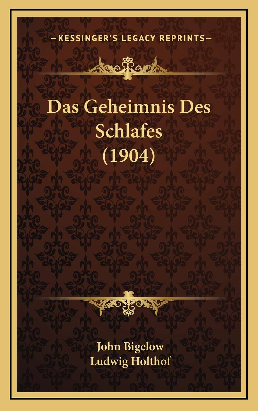 Das Geheimnis Des Schlafes (1904)