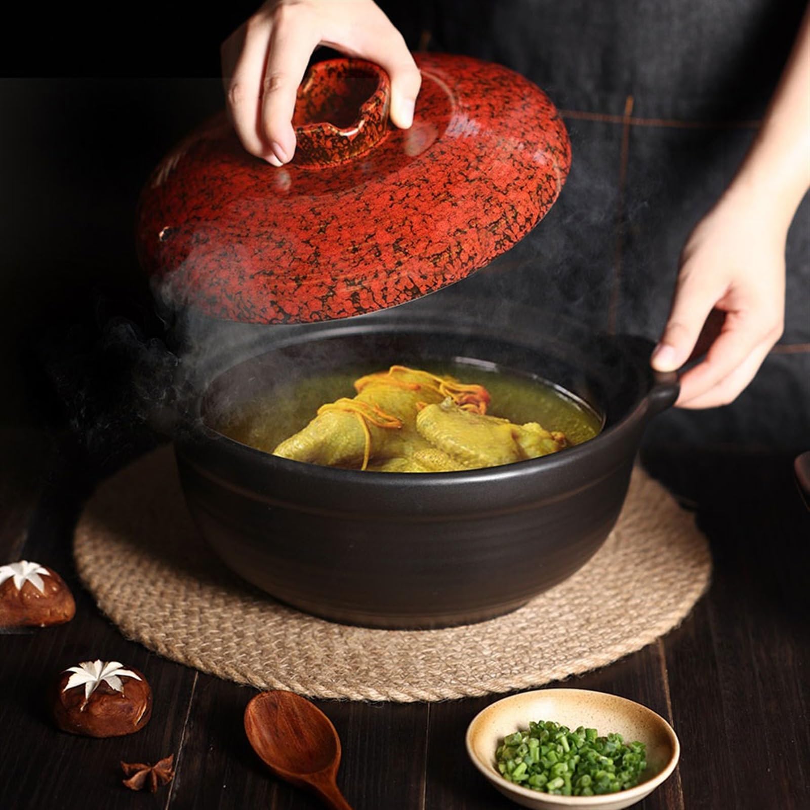 ★専用★＊Sylvia ＊Casserole・* Amazon.com: Bicuzat Vintage Style Pottery Bakeware Ceramic 食器