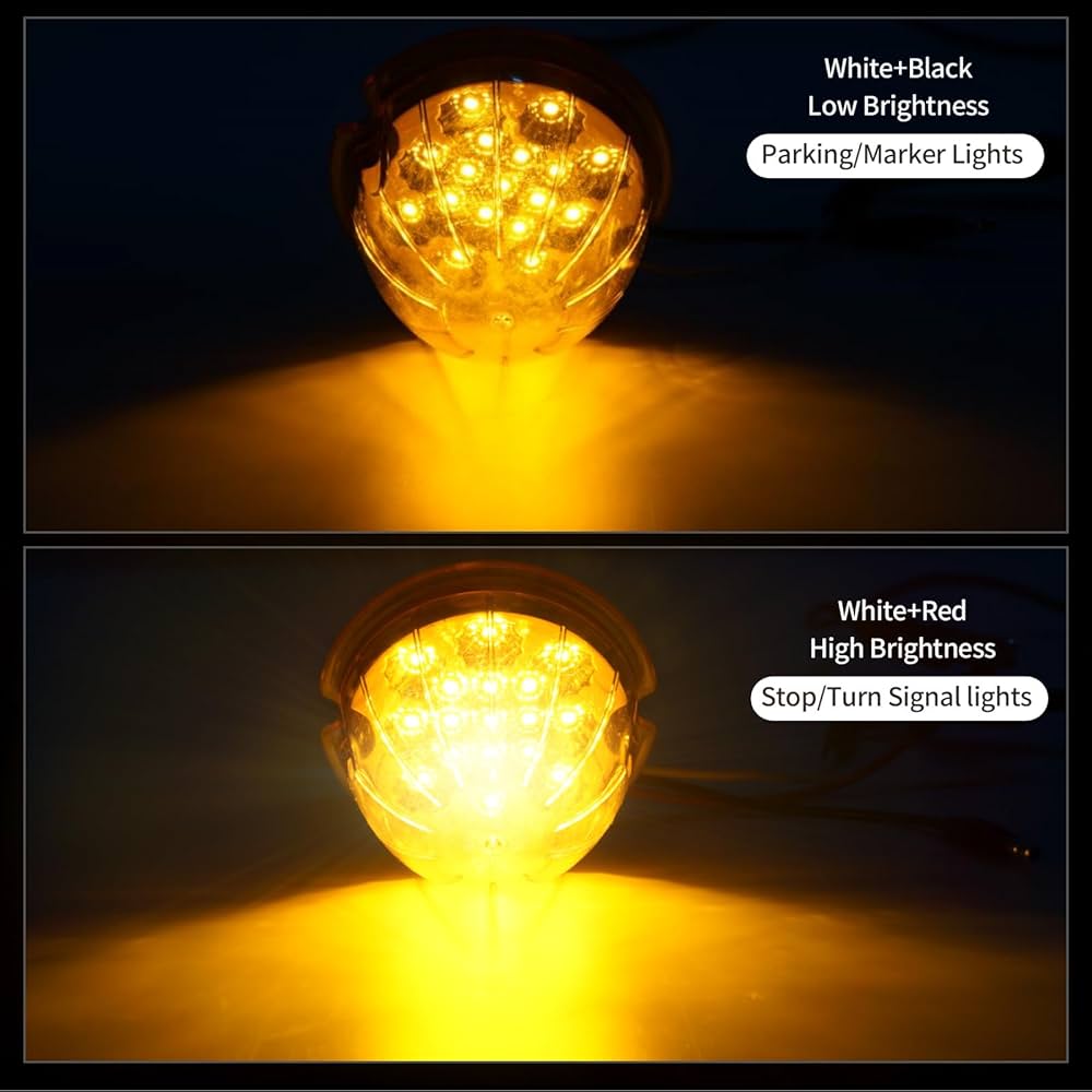 「Light Mellow Harbor」 2PCS Watermelon Lights, 17 LED Dual Function Watermelon