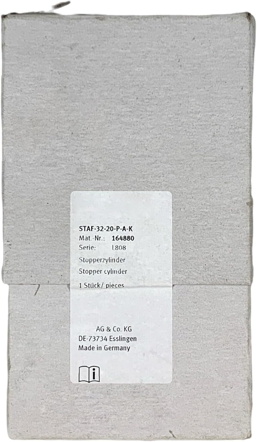 Expedited STAF-32-20-P-A-K 164880 New and Sealed in Box STAF3220PAK 164880 1 Year Warranty