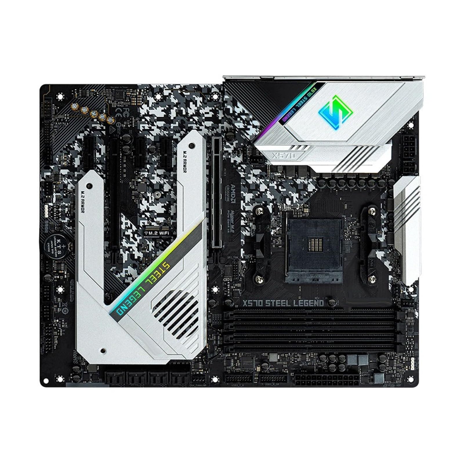 Placa Madre Fit For ASRock X570 Steel Legend