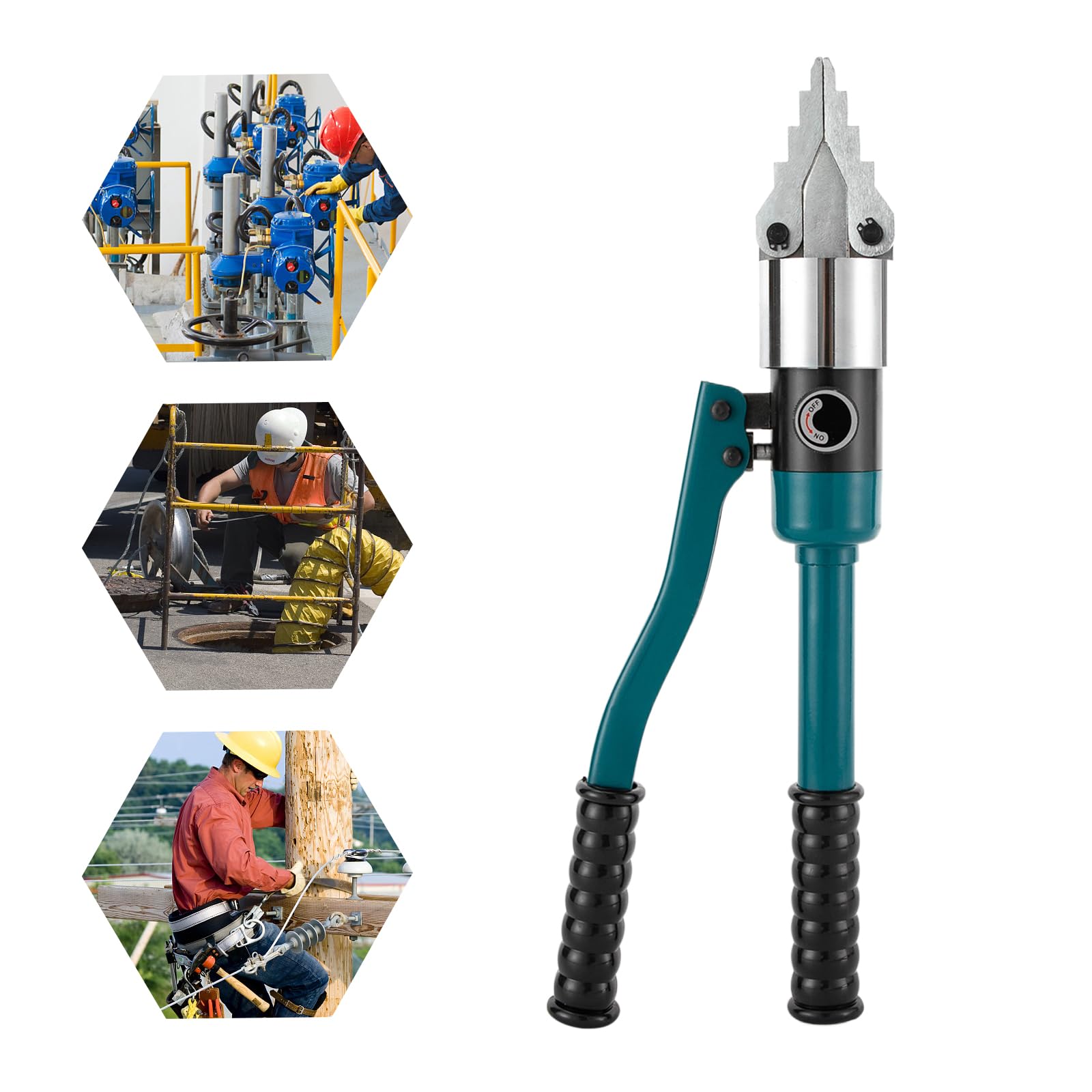 Écarteur hydraulique Épandeur hydraulique Bleu YQ-30