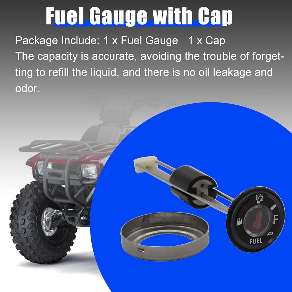 Amazon.com: GXARTS Fuel Gauge with Cap Compatible with