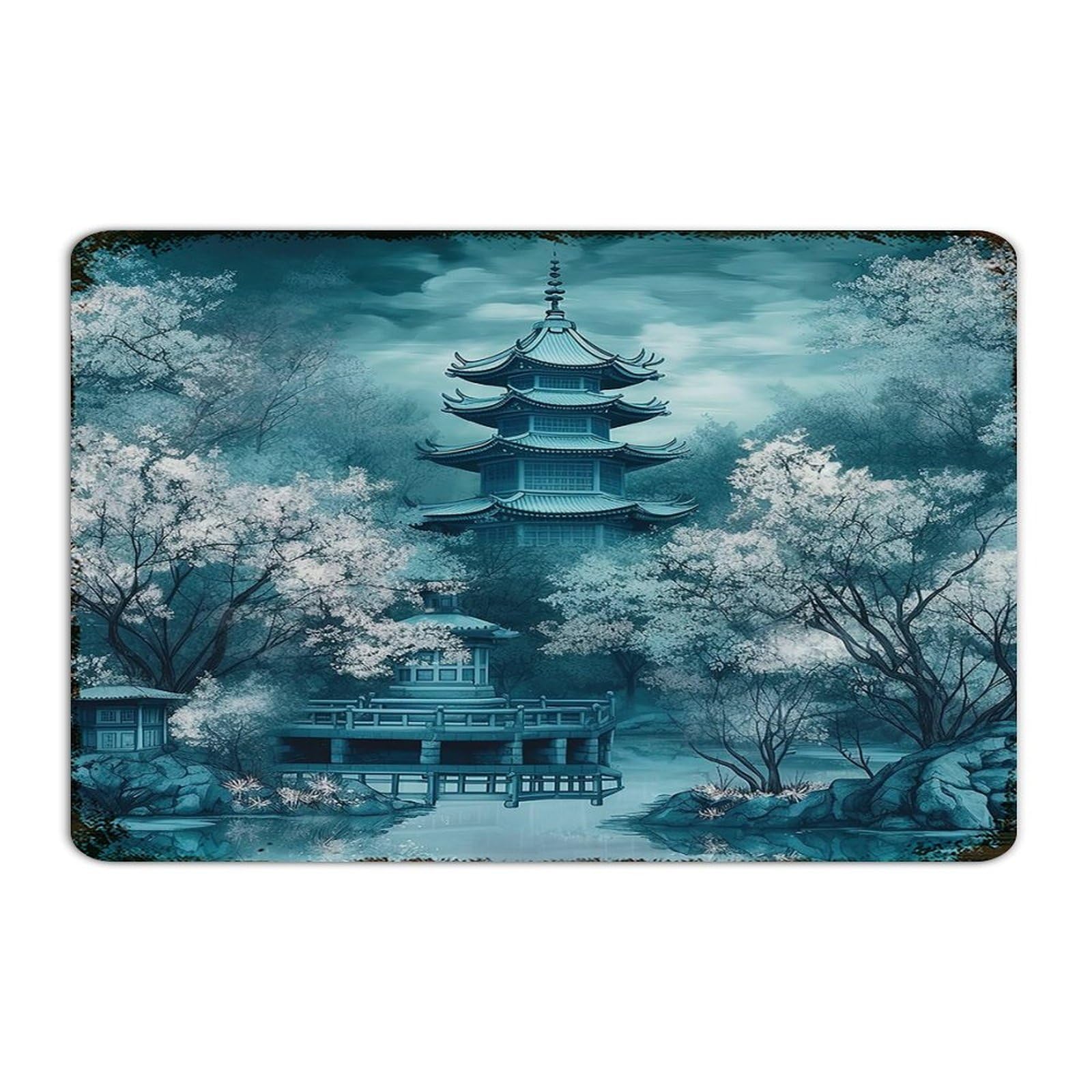 Panneau en métal amusant chinoiserie décorative pour clôture et jardin