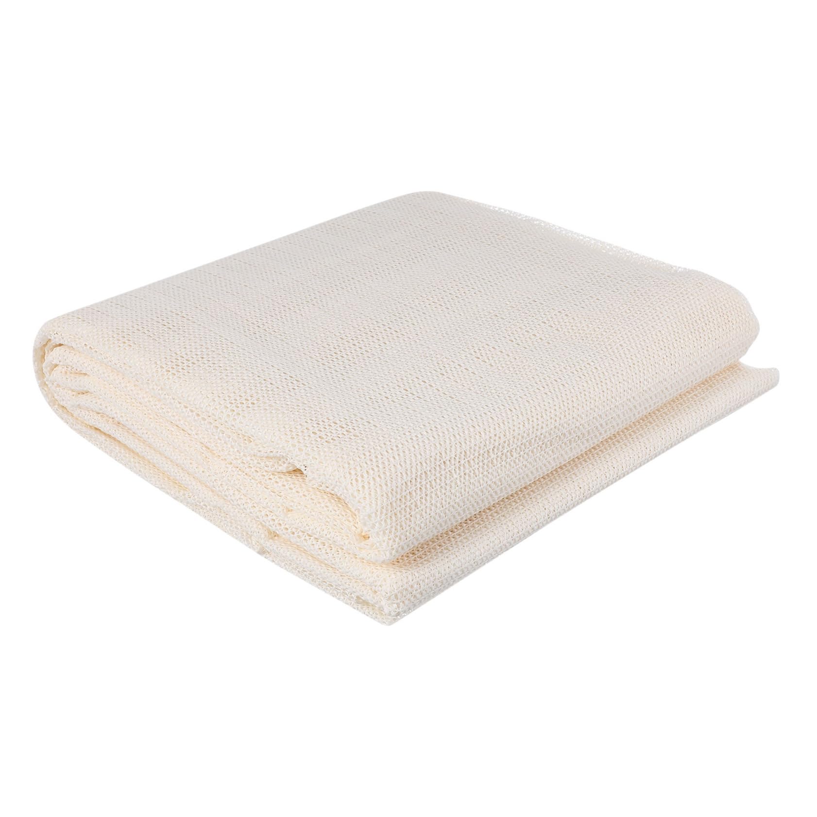 Tapis Antidérapant 200x300cm en PVC Blanc, Protection Sol et Protection des Parquets, pour Salon et Bureau