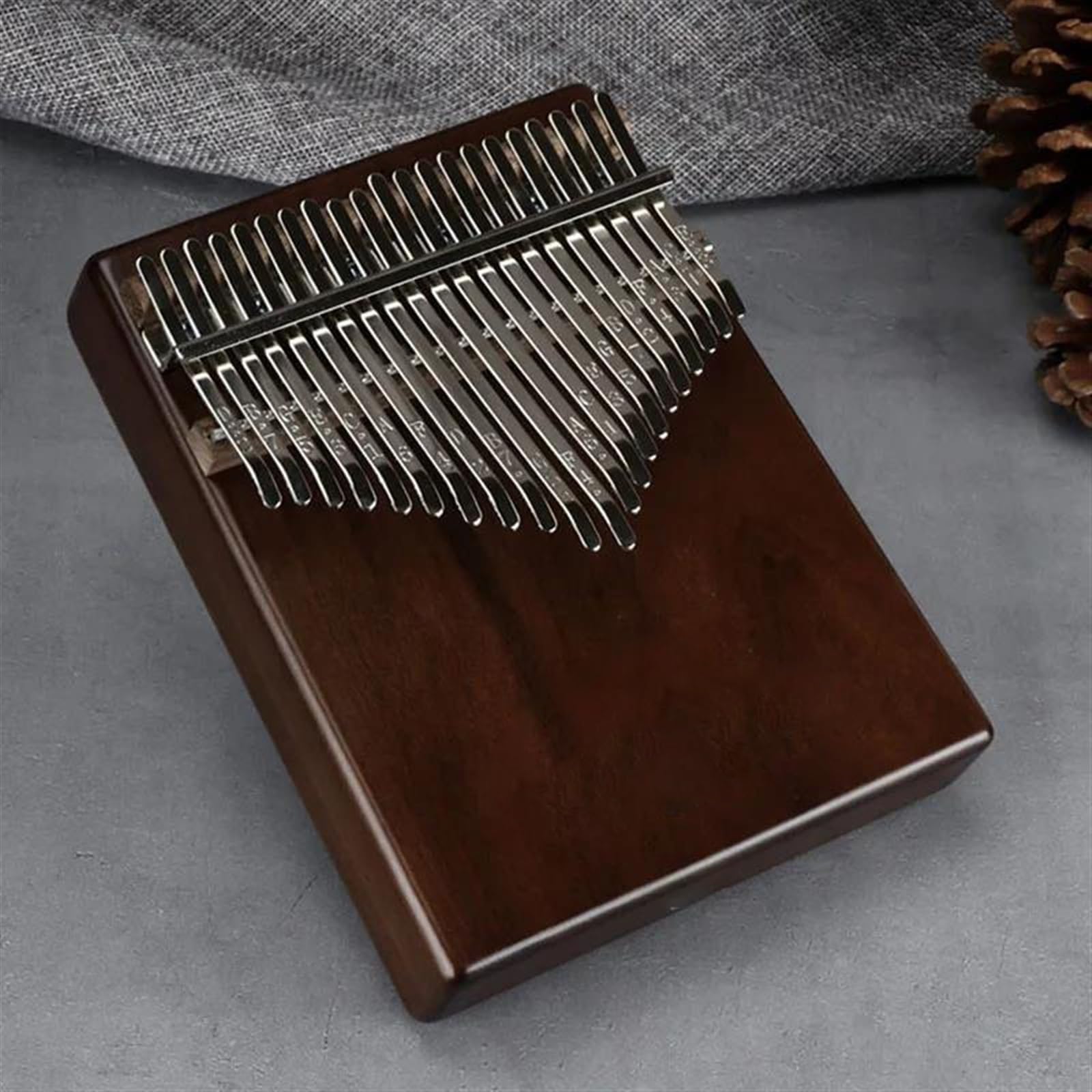 Pianino Kciukowe Kalimba Kalimba 21-klawiszowa Orzechowa Klawiatura Muzyczna Profesjonalne Akcesoria Do Instrumentów Muzycznych Pianino Palcowe