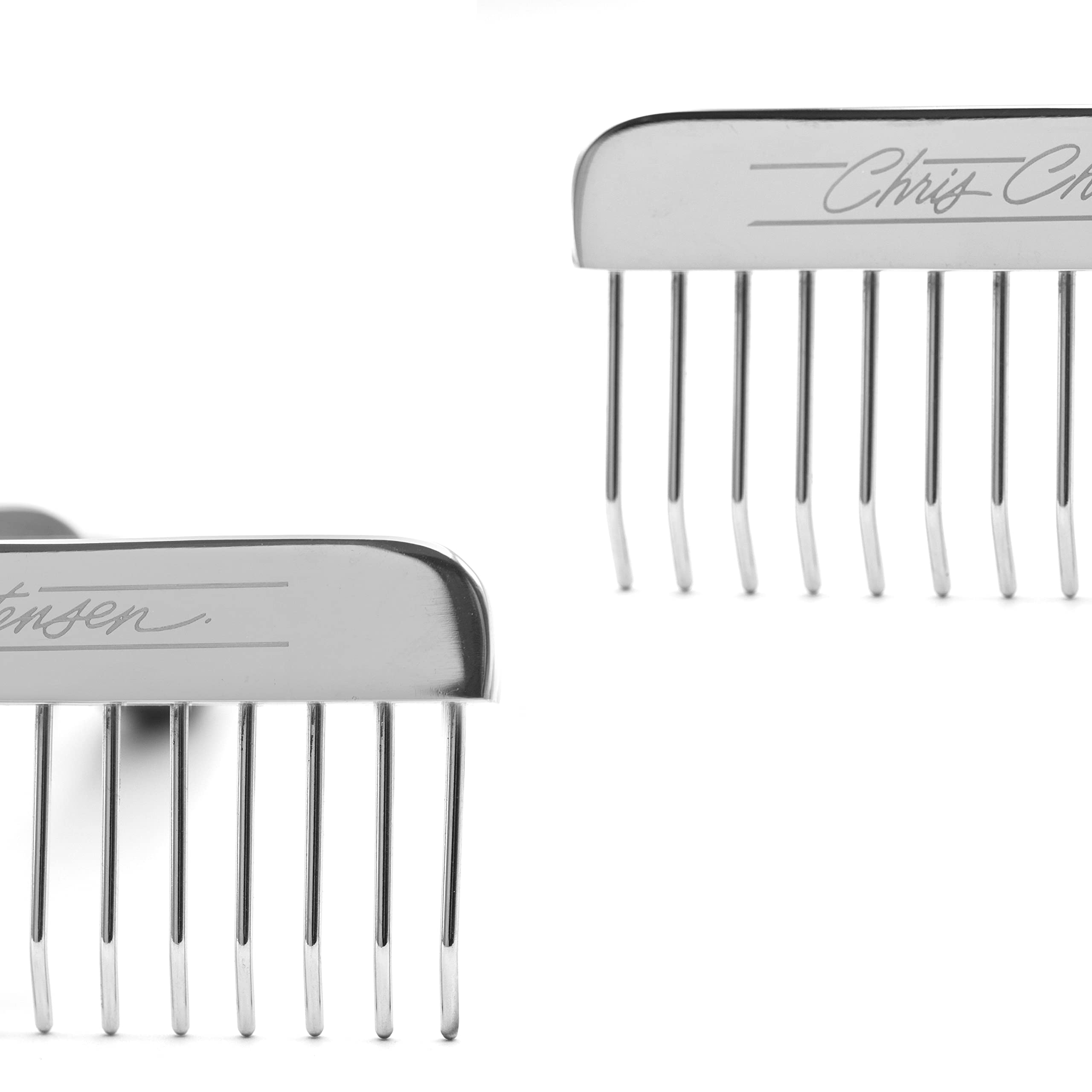 Chris Christensen クリスタルステンレス ペット用コーム 000 CHRIS