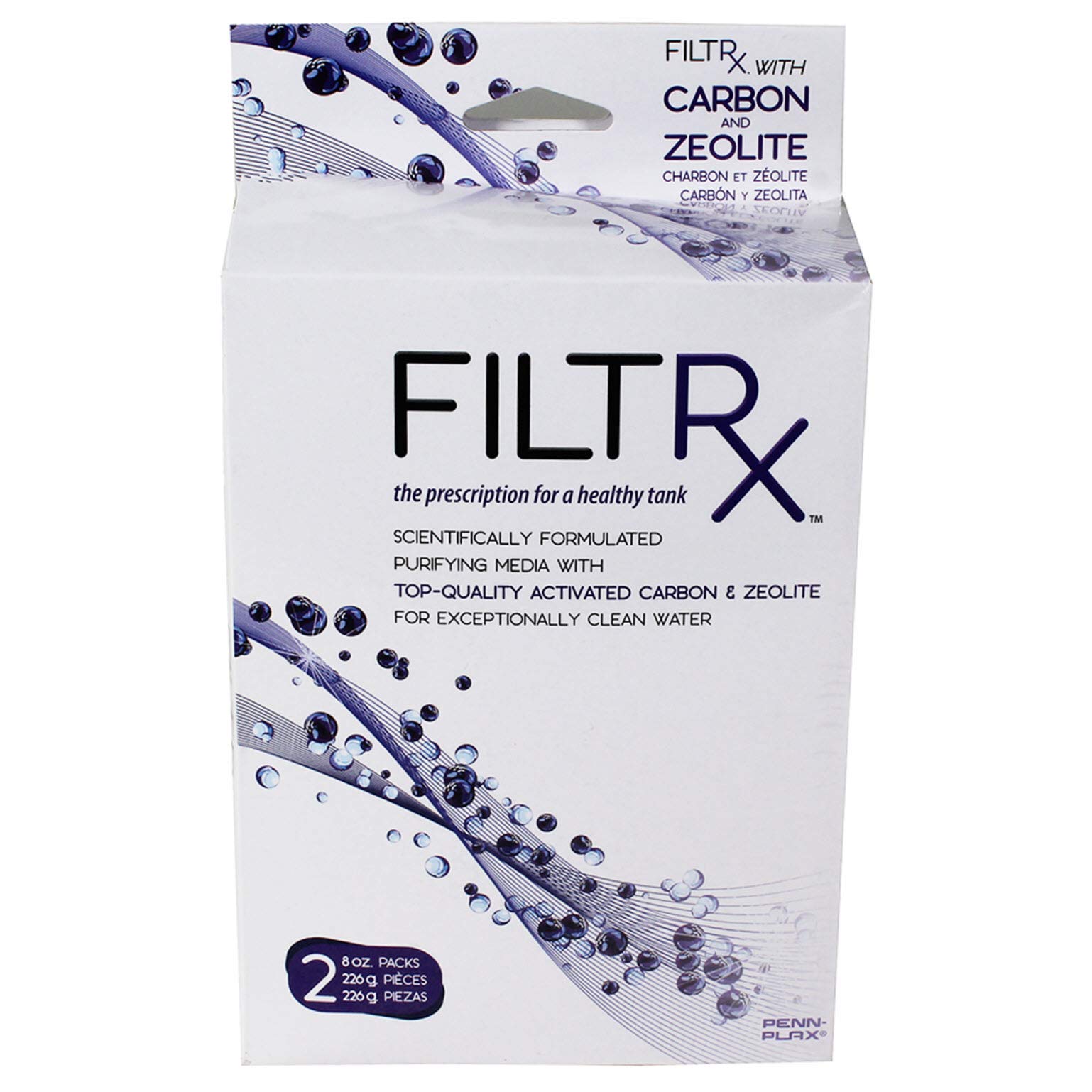 Penn-Plax Filtrx Purifying Media for Canister Filters β Compatible with Cascade, Marlin, and Other Aquarium Filter Systems with Trays β (CFSCB3)