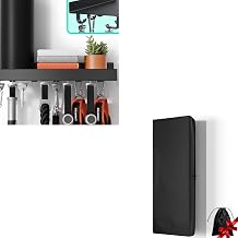 Metal Shelf Compatible with Tonal Accessories, Floating Shelf Organizer for Home Gym Storage, Cover Compatible with Tonal Home Gym Equipment, Protective Cover Accessories for Workout