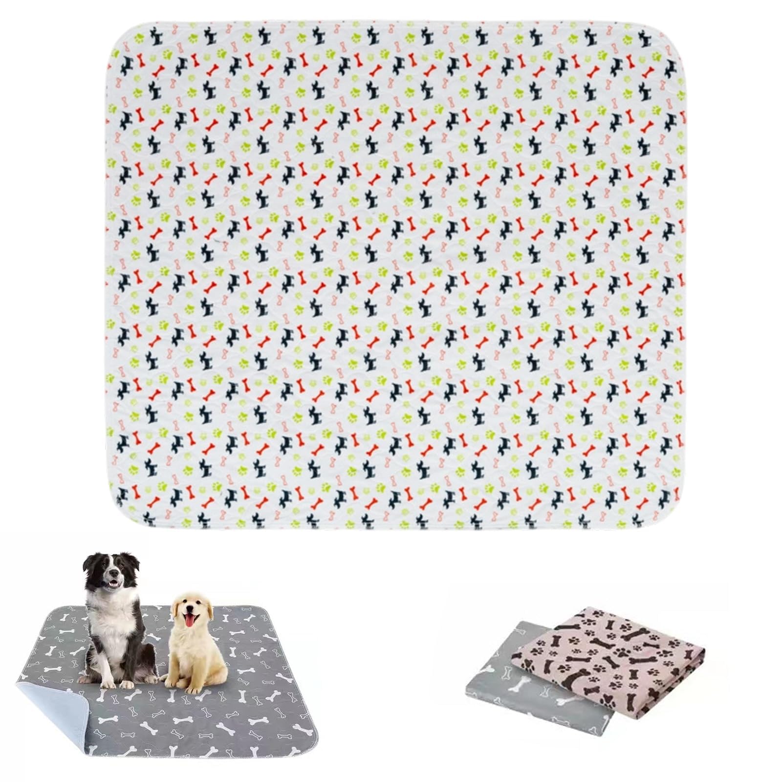Puppypad - The Last Pee Pads You'll Get,Puppy pad with Pheromones,Reusable Washable Pee Pads for Dogs,Leak & Odor Proof (S,D)