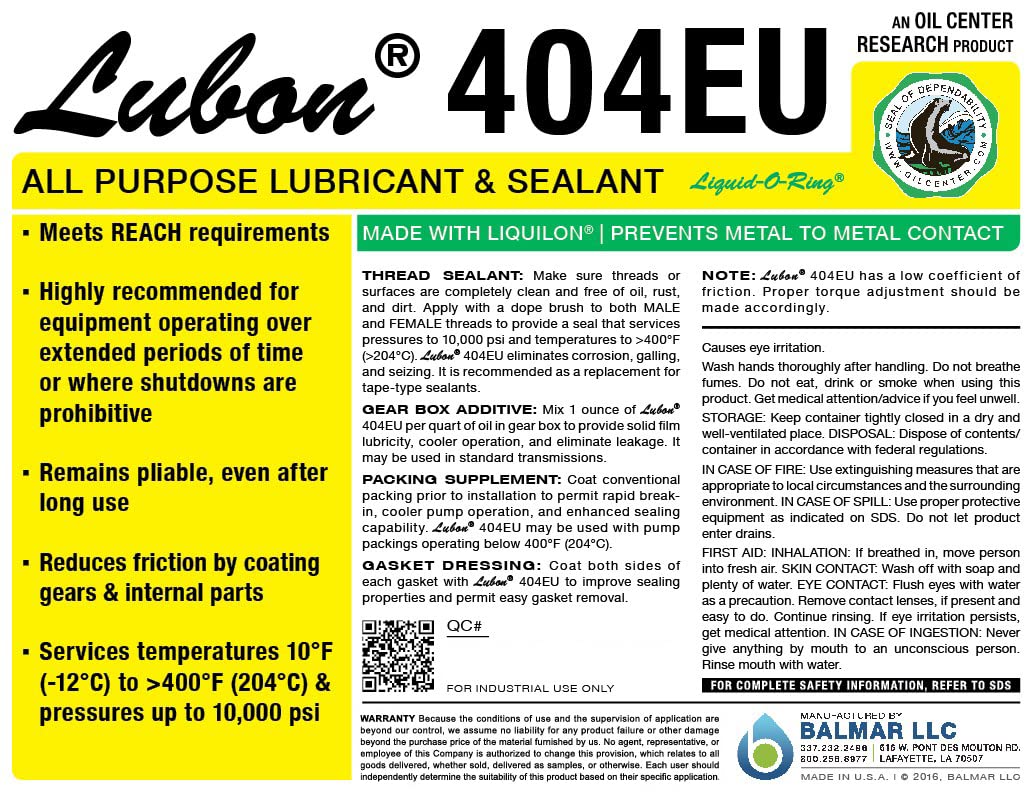 Lubon 404EU: All-Purpose Lubricant & Sealant -8