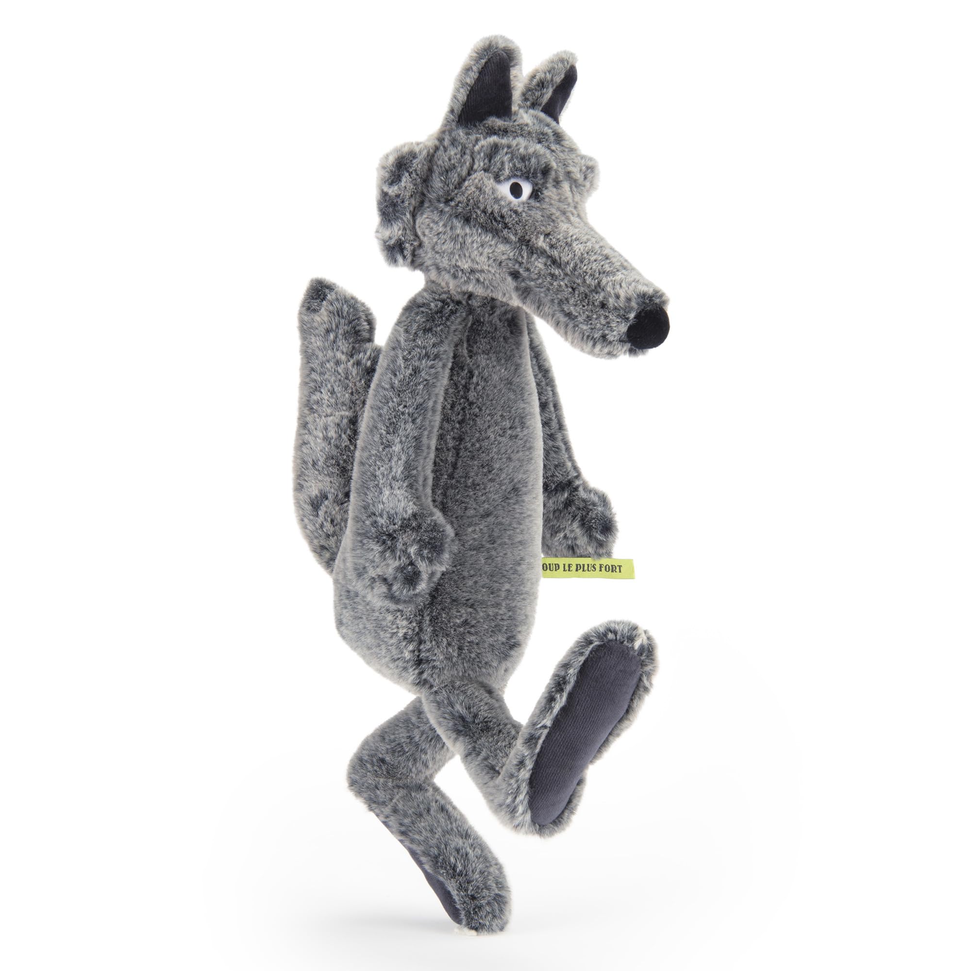 Peluche Le loup le plus fort