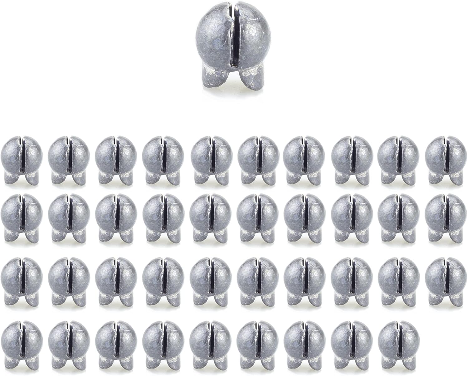 40 Pcs 1/8 oz Fishing Reusable Split Shot Kuwait Ubuy