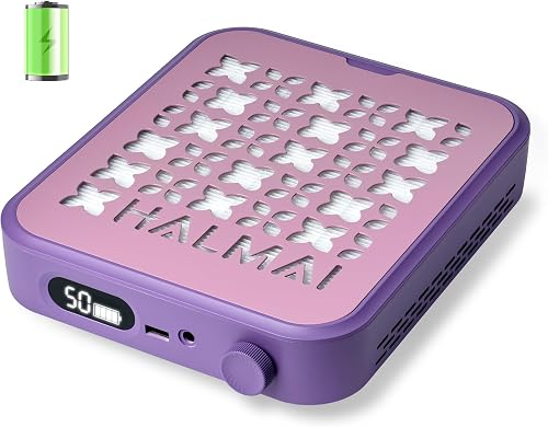 HALMAI Aspirateur à poussière rechargeable sans fil - 800…