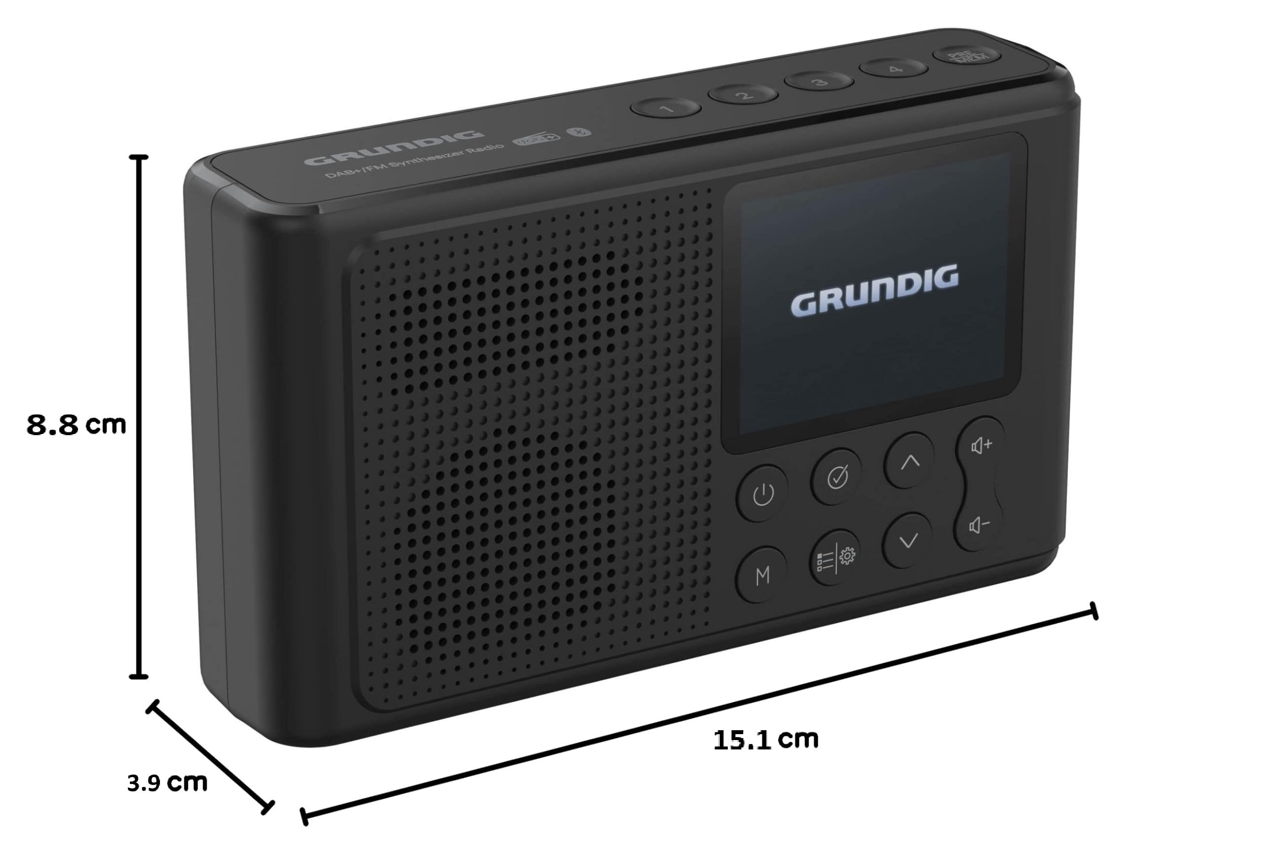 Radio przenośne Bluetooth GRUNDIG MUSIC6500B Noir